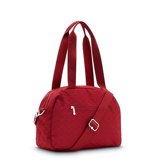 Kipling Cool Defea Iconic Shoulder Bags Signature Red | CA 1394IL